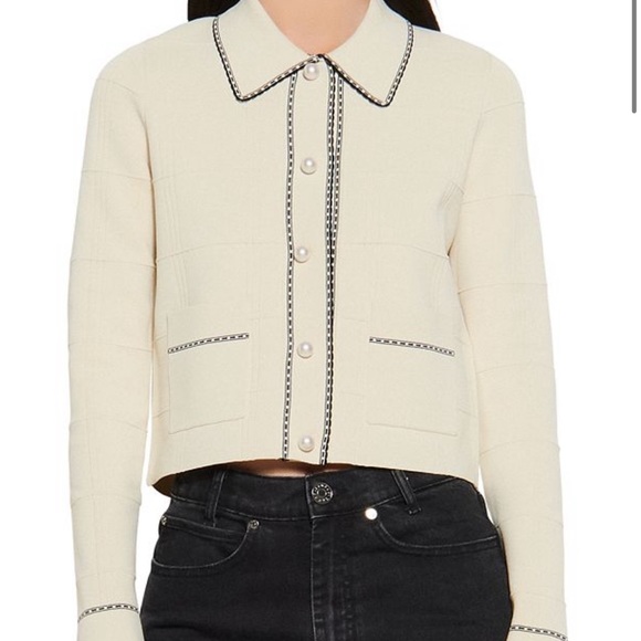 NWT SANDRO

Lore Knit Cardigan size 0 - Picture 2 of 9